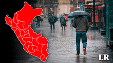 Senamhi advierte lluvias extremas del 18 al 20 de febrero en Lima y otras 16 regiones: ¿cuáles son?