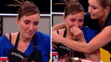 Celine Aguirre rompe en llanto tras emotivo momento en 'El gran chef': Quiero llorar y salir corriendo
