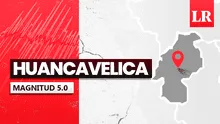 Temblor de magnitud 5.0 se sintió en Huancavelica hoy, según IGP