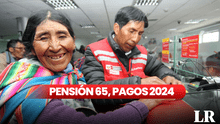 Pensión 65, 2024: revisa AQUÍ si cobras HOY y consulta con DNI si eres beneficiario