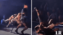 Así fue el accidente de Madonna en el que un bailarín la tiró al suelo en su show de Seattle
