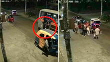 SJM: mujer es atropellada por mototaxi de delincuentes que acababan de robar un celular