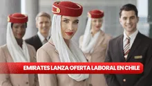 Emirates busca tripulantes en Chile: conoce el sueldo y cómo postular
