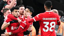 Liverpool volteó el encuentro: ganó 4-1 al Luton Town y es líder de la Premier League