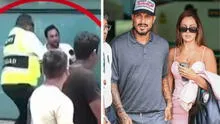 Reportero de 'América hoy' rompe valla de seguridad por ver a Guerrero y es derribado por policías