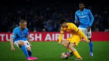 Barcelona empató 1-1 ante Napoli por la ida de los octavos de final de la Champions League