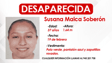 Cieneguilla: mujer con esquizofrenia desapareció hace 3 días y madre pide ayuda para encontrarla