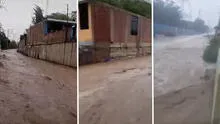 Ica: intensas lluvias causan inundaciones y huaicos en el distrito de San José de Los Molinos