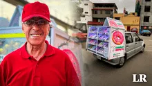Fue visitador médico y hoy, a sus 70 años, la rompe vendiendo donas en la calle: la historia de Charly Donuts