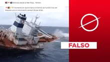 Video no presenta a barco británico atacado recientemente por movimiento yemení