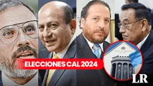 Resultados en elecciones de Colegio de Abogados 2024: Gastón Soto y Raúl Canelo pasan a segunda vuelta