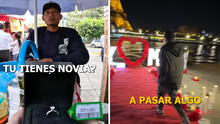 Influencer le regaló a ambulante un viaje a París y hubo otra sorpresa más: “Lloré de emoción”