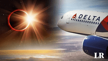 Aerolínea anuncia vuelo especial para una gran vista del eclipse solar: no habrá otro hasta 2044