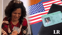Mujer latina recibe green card luego de 30 años y su reacción se vuelve viral