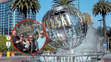 La familia estadounidense que transformó un viejo cupón en una entrada gratuita a Universal Studios