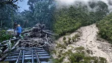 Huaico en Machu Picchu deja personas desaparecidas y 14 heridos por torrenciales lluvias