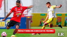 ¡Clásico a la vista! Fecha y hora confirmadas del primer Caracas vs. Táchira por la Liga FutVe 2024