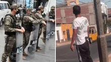 Trujillo: en pleno estado de emergencia captan a hombre caminando con arma de fuego por las calles