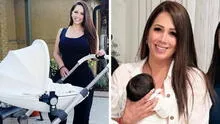 Melissa Klug celebra los 3 meses de su hija Cayetana con tierna foto: “Les presento a mi gordita”