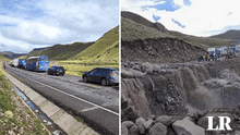 Restringen tránsito vehicular de Arequipa-Puno debido a interrupción de carretera