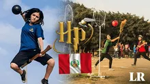 ¡Un poco de Hogwarts en Perú! Así es jugar quidditch al estilo de Harry Potter en las calles de Lima