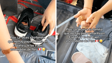 Peruanos viajan a España y llevan papas amarillas escondidas en los zapatos: “Ya nos exhibiste”