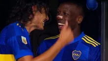 Luis Advíncula y Edinson Cavani se volvieron tendencia tras triunfo de Boca Juniors contra Belgrano