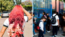¿Los colegios pueden prohibir el ingreso a los alumnos con cabello pintado este Año Escolar 2024? Indecopi lo aclara
