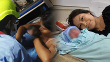 Bebé nace en ambulancia de bomberos en Iquitos: "Gracias a ellos mi hijo está sano y salvo"