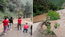 Río Mantaro en Huancavelica se desborda y bloquea vía Ayacucho-Huancayo
