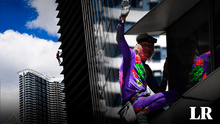 Detienen a 'Spiderman' francés de 61 años por escalar rascacielos de 217m sin arnés ni cuerdas