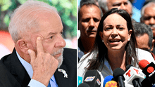 Lula da Silva recomienda a María Corina Machado "no llorar" y elegir a otro candidato
