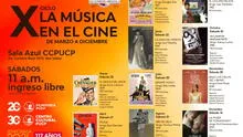 Vuelve el X Ciclo "La Música en el Cine" con entrada gratuita en Lima