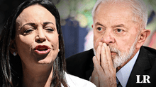 María Corina Machado responde a Lula da Silva: "¿Yo llorando? No, yo estoy luchando"