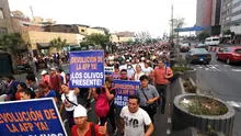 Miles marcharon por la liberación de hasta 4 UIT de fondos previsionales