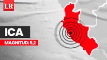 Temblor de magnitud 5,2 remeció Ica hoy, según IGP