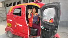 La peruana que trabaja como mototaxista en Ate para solventar a sus 3 hijos: "Quiero que sean profesionales"