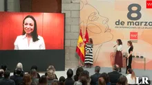 Otorgan reconocimiento a María Corina Machado en España: “El régimen sabe que Venezuela despertó”