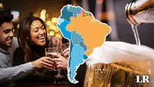 ¿Cuál es el país de América Latina con mayor consumo de alcohol?: está en el top 10 a nivel mundial