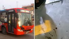 SMP: asaltan a balazos a más de 20 pasajeros de bus 'El Rápido' y huyen en motocicletas