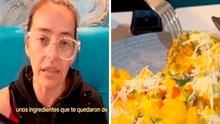 Chilena queda encantada al probar tacu tacu de Perú, en Orlando: “Hacen patria”