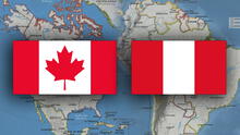 ¿Cuál fue primero: la bandera de CANADÁ o PERÚ? Conoce por qué el país nortemericano lleva rojo y blanco