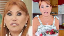 Magaly Medina enseña a desinfectar las fresas, pero la trolean: “Costó más que la fruta”