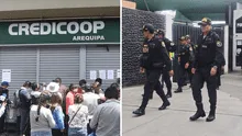 Policía desarticula organización criminal vinculada a la cooperativa Credicoop en Arequipa y Cusco