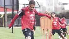 Paolo Guerrero regresó a Lima para sumar a los entrenamientos de la selección peruana