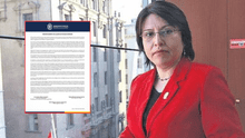 Fiscalía rechaza denuncia de congresistas investigados contra Delia Espinoza