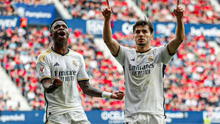 ¡Victoria merengue! Real Madrid derrotó 4-2 a Osasuna por LaLiga EA Sports y sigue en la cima de la tabla