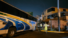 Surco: bus interprovincial con 40 pasajeros impacta contra una vivienda