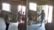 Delincuentes retienen y golpean a comerciante en bodega de Piura: niños testigos lloraron