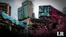 La única ciudad del mundo con un tren que atraviesa un edificio: ocupa del sexto al octavo piso